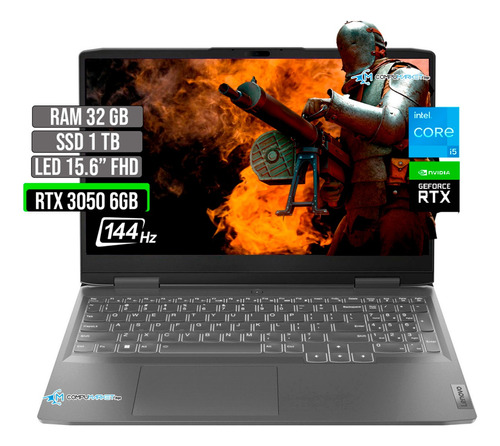 Lenovo Intel Core I5 13420h Ssd 1tb Ram 32gb Rtx 3050 6gb