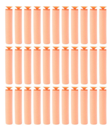 Refil 50 Balas C/ Ventosa Para Lançador De Dardos Nerf