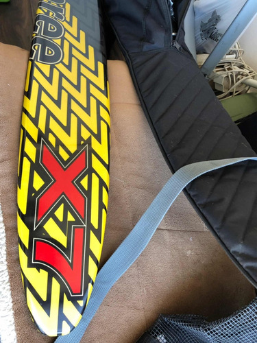 Imagen 5 de 10 de Ski Acuático Profesional Slalom D3 X7 Doble Bota