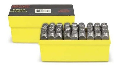 Alfabeto Bater De Aco Jogo 2.50mm [ 600013 ] Rocast