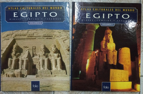 Egipto * Atlas Culturales Del Mundo * 2 Tomos *