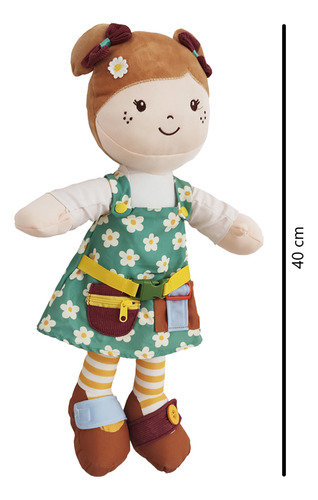 Muñeca De Trapo Y Tela Sarah Educativa