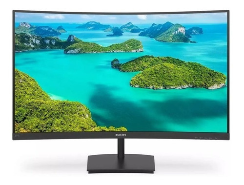 Monitor Philips Pc De 27'' Full Hd - 271e1sca/55 Color Negro