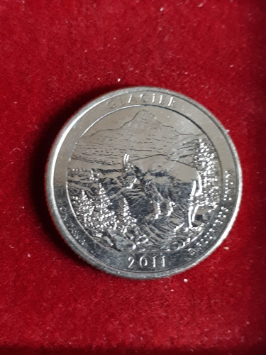 Moneda Usa Glacier 2011 25 Cent.