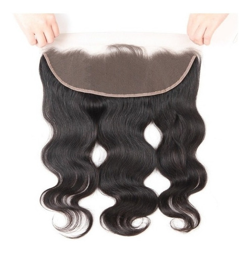 Top Clousure Prótese Capilar Cabelo Humano Ondulado 45cm