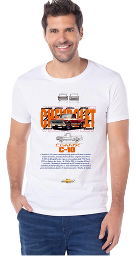 Playera Carro Diseño 156 Carros Y Motos Chevrolet C10 Beloma