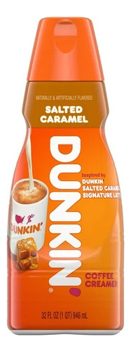 Crema Para Café Dunkin Donuts Salted Caramel Importada 946ml