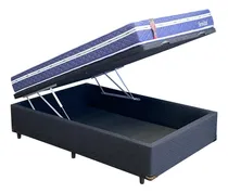 Comprar Sommier Baul+ Colchón Plazay Media Espuma Ortopédico 120x188
