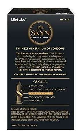 Lifestyles Skyn Lubricados No Late - Unidad a $3403