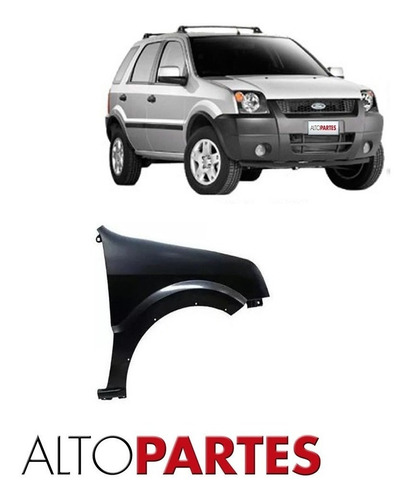 Guardabarro Ford Ecosport 2003 A 2007 Derecho