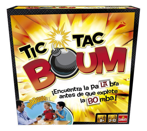 Juego De Mesa Tic Tac Boum Goliath Games