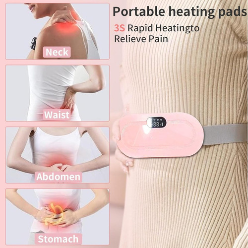 Masajeador Portátil Con Calefacción Para El Período Menstrua