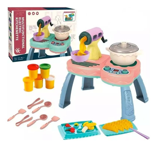 Cocina De Juguete Niña Plastilina Moldeable Masa Magica