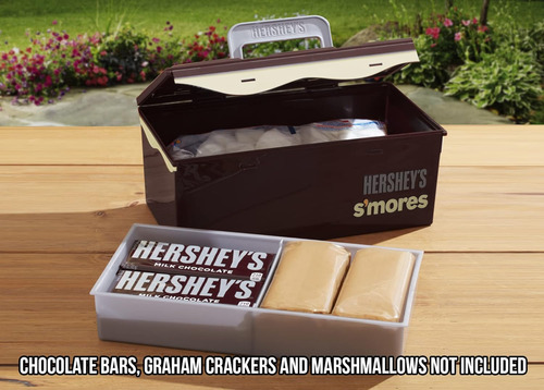 Hershey 01211hsy Smores Caddy, Caja De Malvaviscos Con Bande