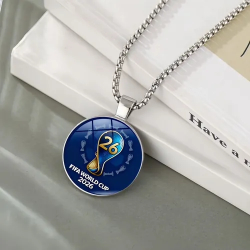 2026 World Cup Pendant Necklace Accessories Football Fans