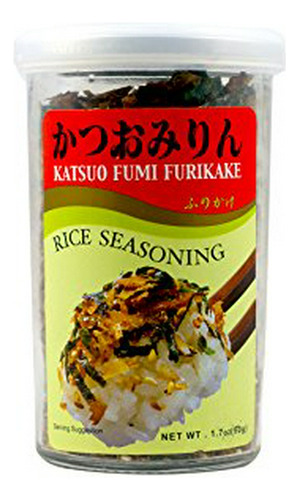 Jfc Katsuo Fumi Furikake Condimento De Arroz, Frascos De 1.7