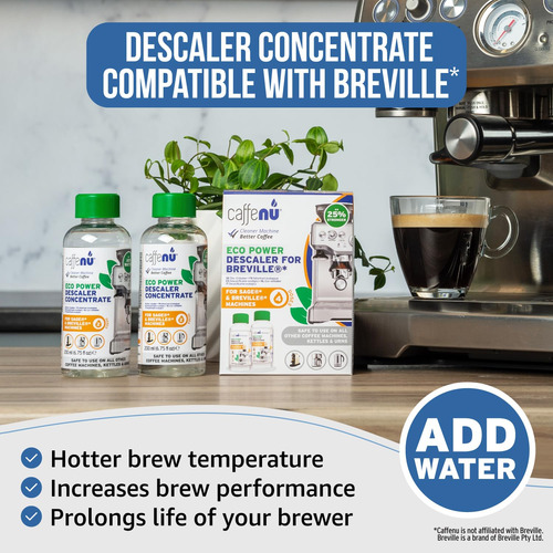 Solución Descalcificadora Para Café 2 Botellas 4 Usos