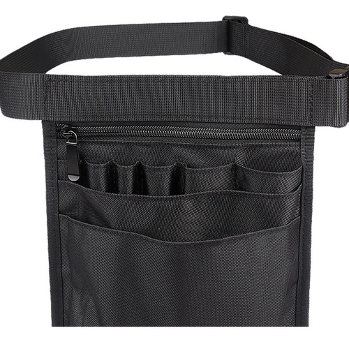 Enfermera Organizador Cinturón Negro Pequeño Negro