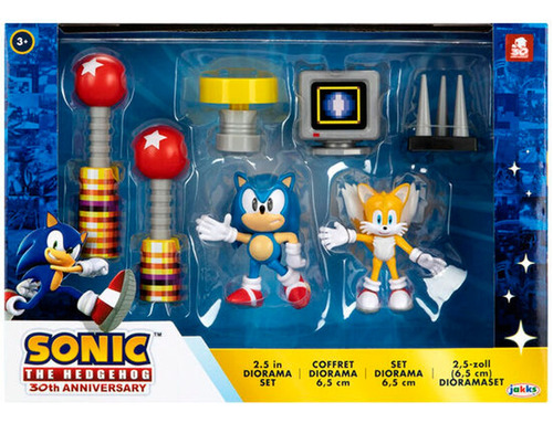 Set Diorama Figuras Sonic Y Tales Jakks Oficial