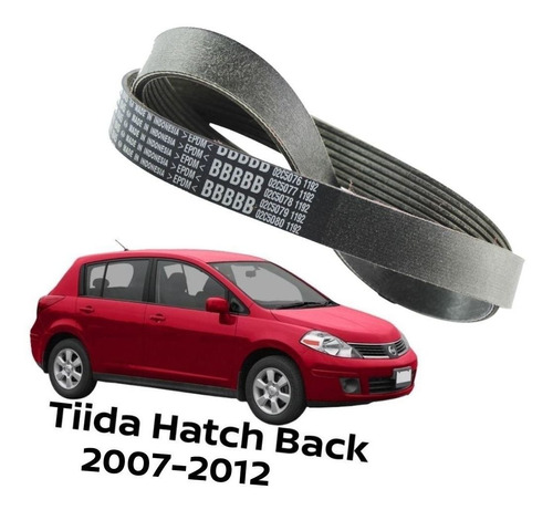 Banda Accesorios C/aire Ac Tiida Hatch Back 1.6 2008 Nissan