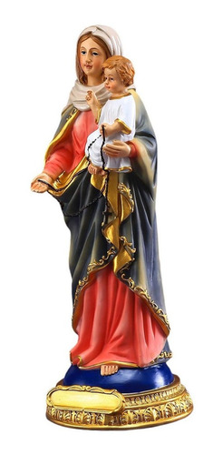 Estatua De La Virgen María, Niño Jesús, Estatuilla De