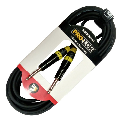 Cable Pro-lok Pcg20q-bk-pl 20  Conectores 1/4 1/4 - 6mts