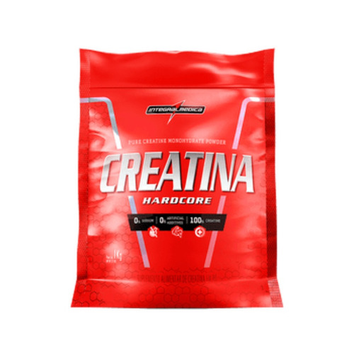 Suplemento en polvo Integralmédica Hardcore Creatina Hardcore sabor neutro en sachet de 1kg