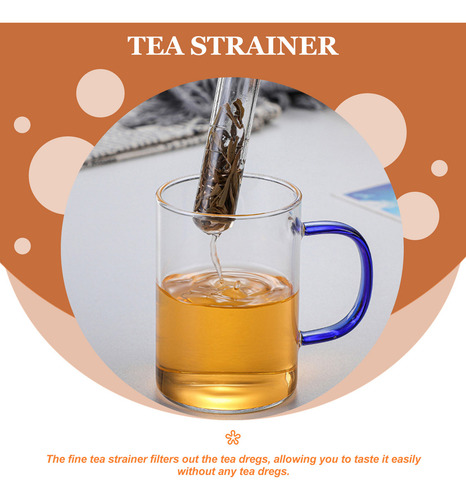 1 Juego De Coladores De Té Con Filtro De Té Con Taza, Colado