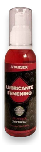 Lubricante Femenino Sabor Frutilla Efecto Calor Intimo De Ideal Femidom
