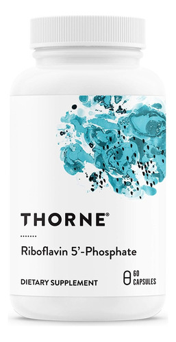 Riboflavina 5'-fosfato Thorne 60 Cápsulas