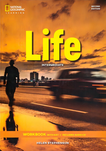 Life - BrE - 2nd ed - Intermediate: Workbook with Key, de Stephenson. Editorial Cengage Learning Edições Ltda., capa mole em inglês, 2018