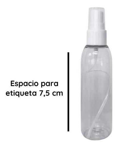Imagen 4 de 10 de Botellas Plasticas Pet 75 Cc X 50un Con Spray Rociador