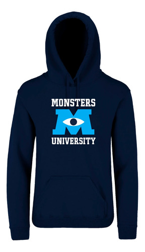 Sudadera Monster University Con Capucha