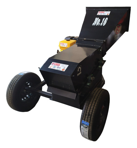 Picadora Molino Forraje Verde Seco Grano Motor 16hp Remolque