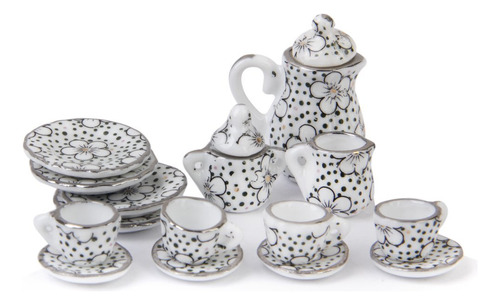 Juego De Utensilios Para Comer De Porcelana, 15 Piezas, Dais