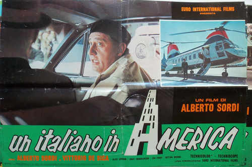 Poster 1  - Un Italiano En America Vittorio De Sicca 1967