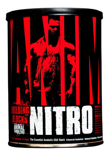 Animal Nitro 30 Packs Universal Nutrition Bcaa Arginina
