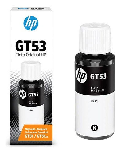 Tintas Hp Gt53 Negras X2 Unidades! Pack.