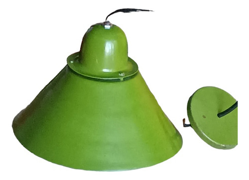 Plafon,lampara De Chapa Con Instalacion