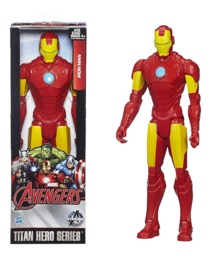 Muñeco Iron Man Marvel Avengers Assemble Titan Hero Series