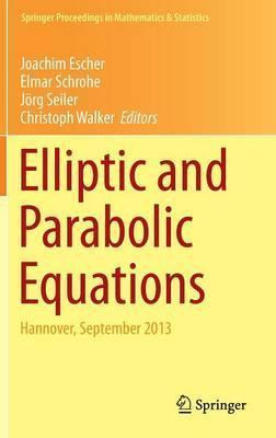 Libro Elliptic And Parabolic Equations : Hannover, Septem...