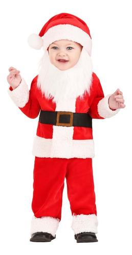 Disfraz De Santa Claus Navidad Para Bebes 5