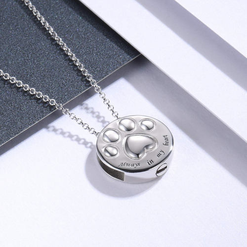 Joyeria De Urna Para Cenizas, Recuerdo Conmemorativo Plata