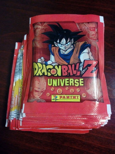 50 Sobres De Estampas Dragon Ball Z Universe Panini