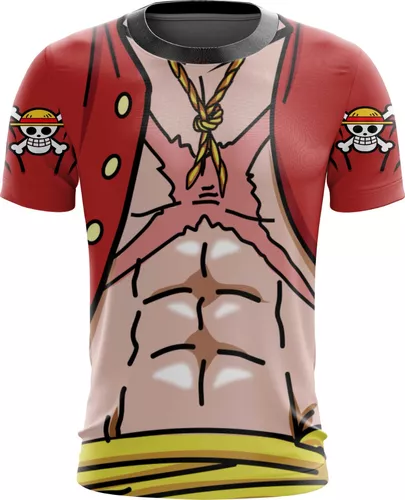 Camisas Camisetas Animes Uniforme 3d - Luffy - One Piece