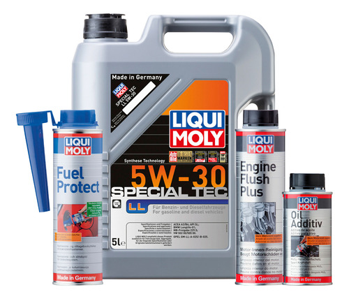 Kit 5w30 Special Tec Ll Oil Additiv Liqui Moly + Obsequio