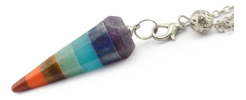 Reiki Energy Crystal Point Varilla De Radiestesia Con 7