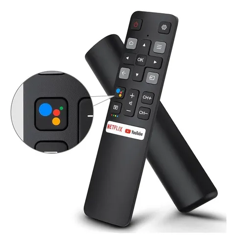 Control Remoto Para Tv Tcl Con Voz De Mando Compatible