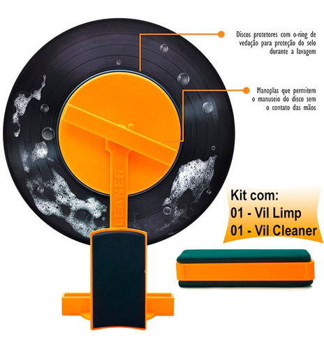 Kit Limpeza Completa - 01 Vil Cleaner + 01 Vil Limp 