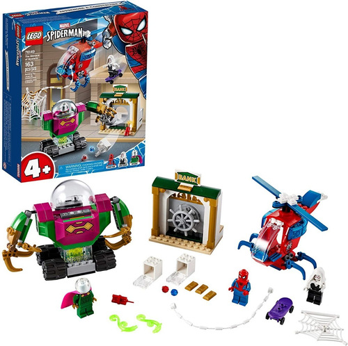 Lego Super Héroes 76149 Spiderman + Mysterio 163pzs